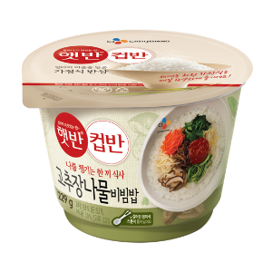 CJ 햇반 컵반 고추장나물비빔밥 229g