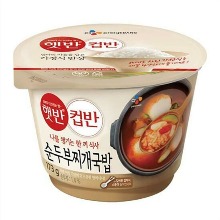 CJ 햇반 컵반 순두부찌개국밥 173g
